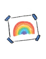 Stay at Home Darren Gate Rainbow