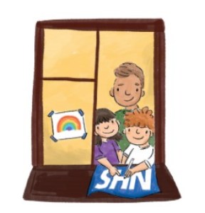 Stay at Home illustration by Darren Gate